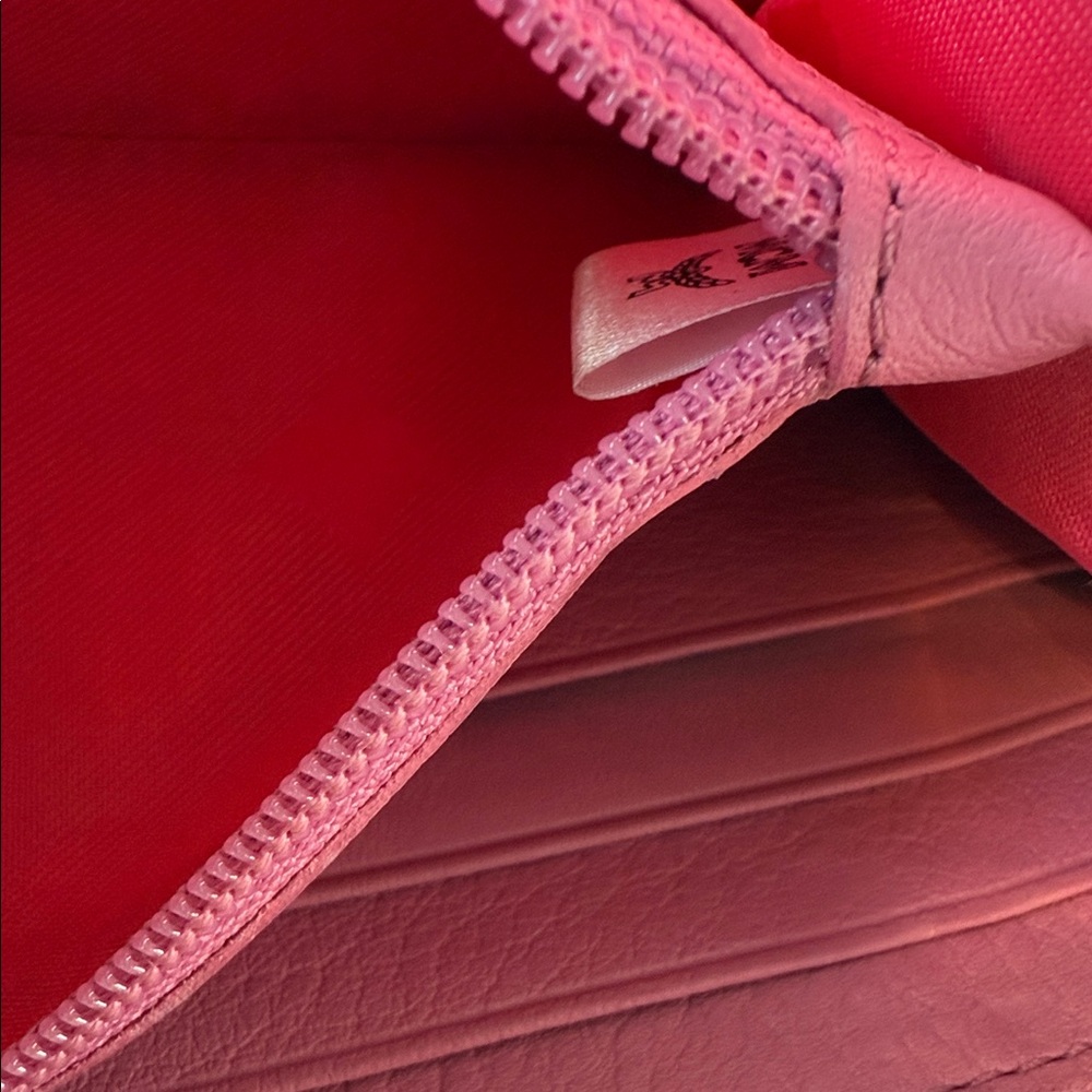 MCM Pink Wallet with Gold and Silver Studs - Picture 12 of 16